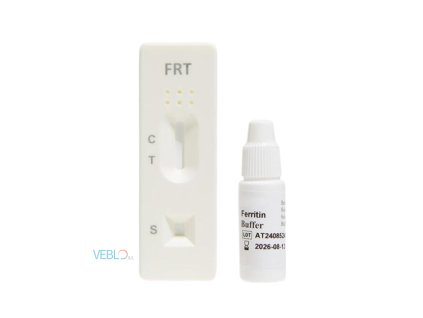 Feritin – rychlý test (plná krev) – 1 ks, samotestování