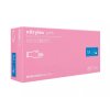 easyCARE Nitrile Pink – Nitrilové diagnostické rukavice, růžové, bez pudru (100 ks/bal)