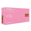 easyCARE Nitrile Pink – Nitrilové diagnostické rukavice, růžové, bez pudru (100 ks/bal)