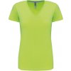 Dámské tričko s výstřihem do V s krátkým rukávem, různé barvy | K381