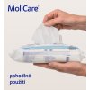 MoliCare Skin čisticí ubrousky 20x30 cm (50 ks/bal) – vlhčené ubrousky s plastovým uzávěrem