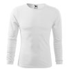 Pánské bílé tričko s dlouhým rukávem, Fit-T LS 119