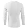 Pánské bílé tričko s dlouhým rukávem, Fit-T LS 119