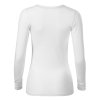 Dámské bílé tričko s dlouhým rukávem, Brave 156
