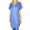 VEBLO Dámské operační šaty V300 – kepr 165 g/m²,, modré