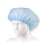 Zdravotnická volná čepice, netkaná, modrá/zelená, 53 cm (100 ks/bal)
