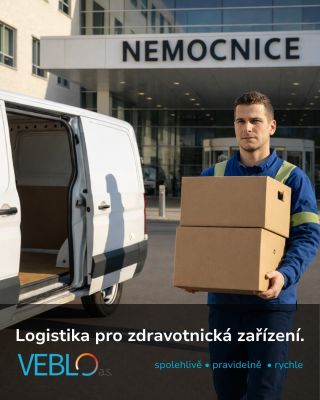 🩵 Ve zdravotnictví rozhodují detaily. A logistika je jedním z nich. Spolehlivé a pravidelné zásobování zdravotnických...