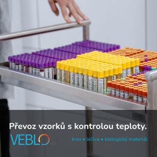 🩵 Každý vzorek má svou hodnotu a svou teplotu. Převoz krve, léčiv a biologického materiálu vyžaduje maximální přesnost,...