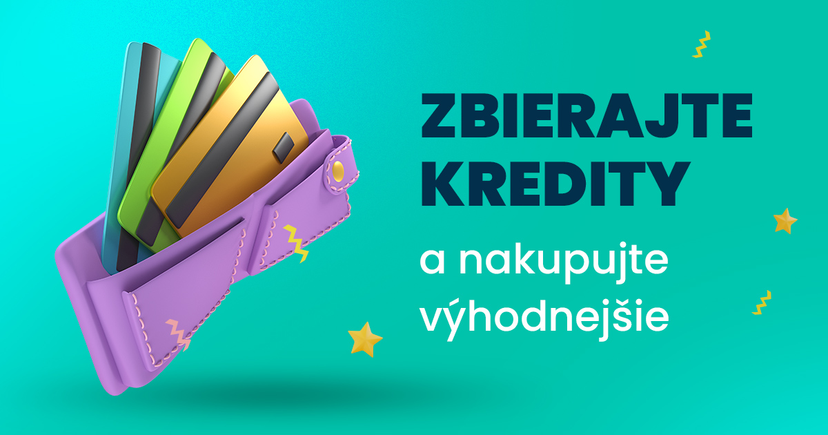 Zbierajte kredity a nakupujte výhodnejšie: Ako funguje náš bonusový program?