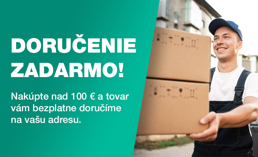 Doprava zadarmo nad 100 eur