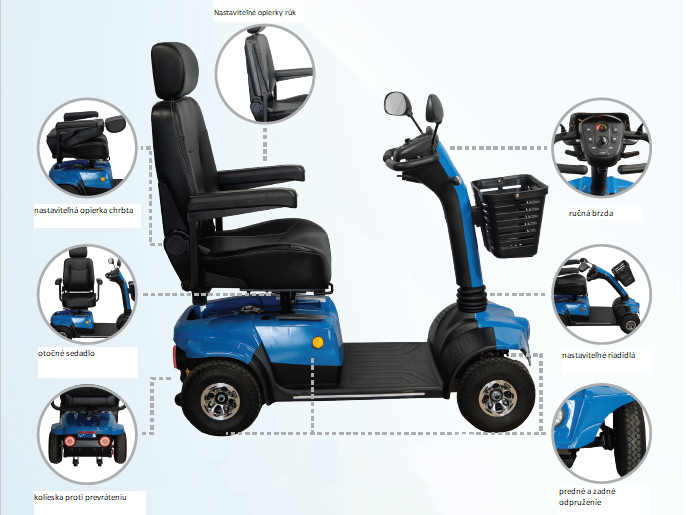 Elektrický skúter ARES