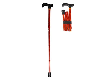 Skladacia vychádzková palica - hliníková