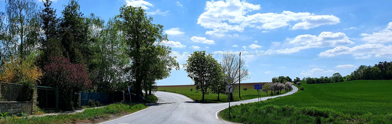 Dobová fotografie k projektu Cyklotrasy Veloklasik z roku 2021