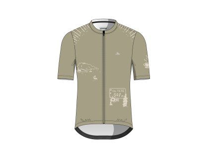Pánský cyklistický dres COL D'EZE Puddle Louže