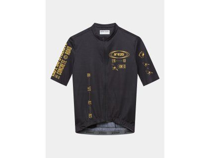 Pánský cyklistický dres COL PARIS Black Černá