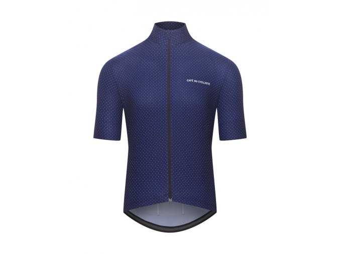 Pánský cyklo dres FLEURETTE Námořní modrá