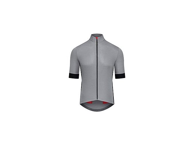 Pánský cyklo dres MERINO EGLANTINE Dark Gray Tmavě šedá