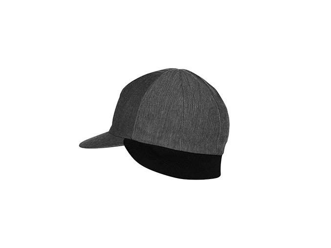 Zimní cyklistická čepice BELGIUM CAP UNISEX šedá