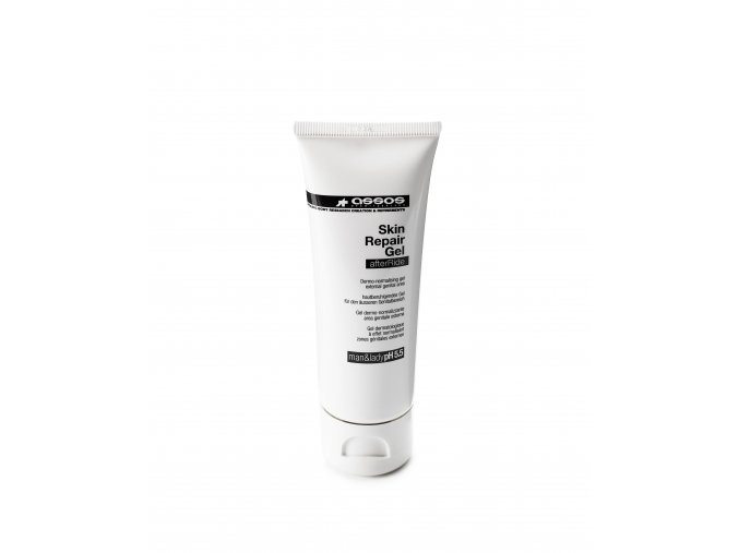 ASSOS - Chladivý gel po jízdě na kole, pánská mast SKIN REPAIR GEL Single Unit 75ml