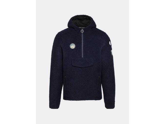 Mikina s kapucí klokanka ONDINE UNISEX námořní modrá