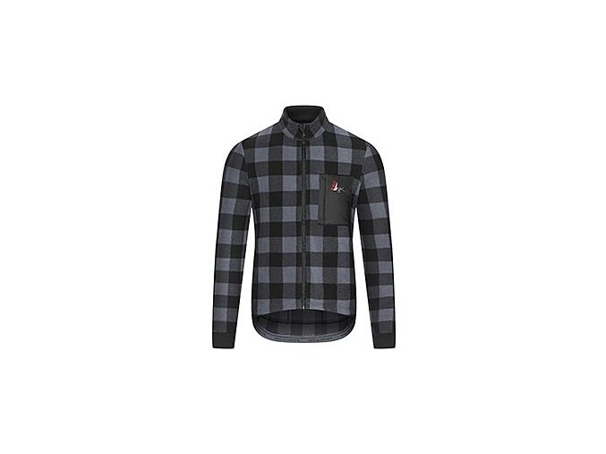 Pánský fleecový cyklo dres SOLANGE Grey Šedá