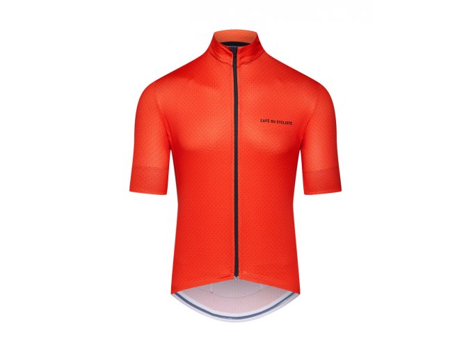 Pánský cyklo dres FLEURETTE Oranžová