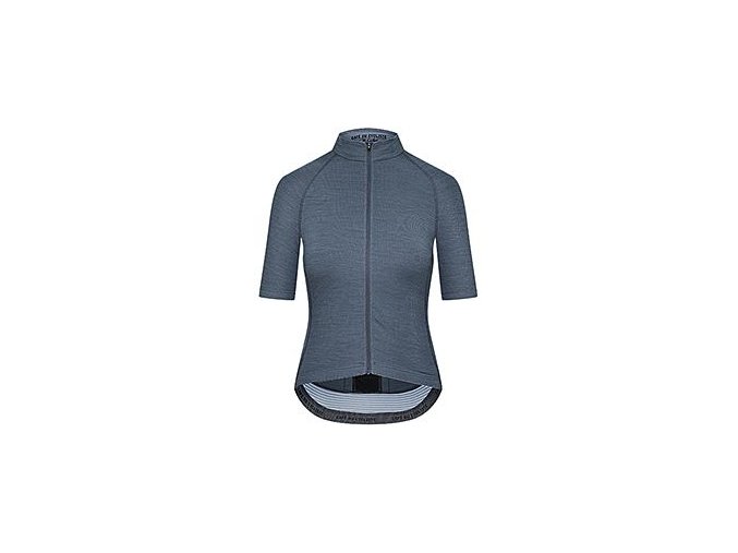 Dámský cyklo dres MERINO MARINA Graphite Blue Grafitově modrá