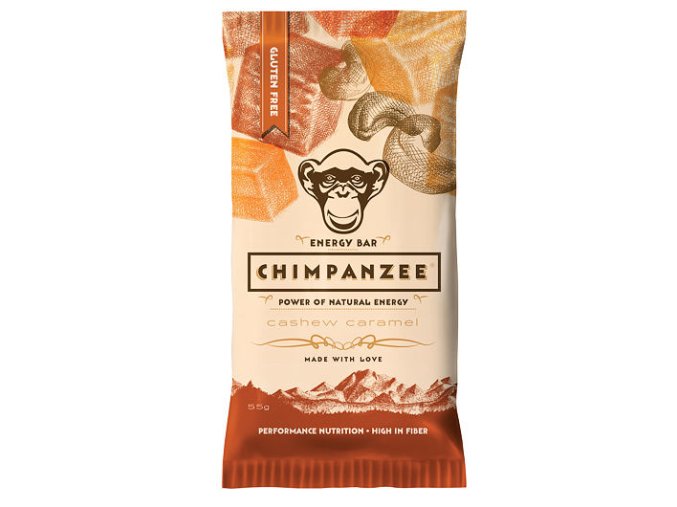 Energetické tyčinky CHIMPANZEE ENERGY BAR Cashew Caramel 55g
