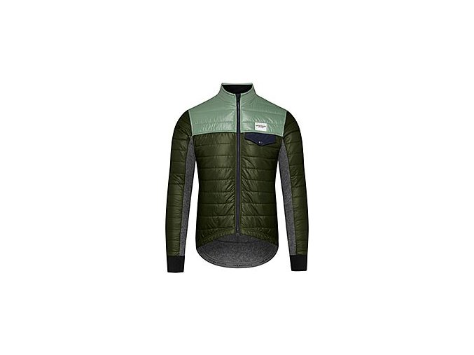 Zimní cyklo bunda ALBERTINE zelenáZimní cyklo bunda ALBERTINE zelenámen cycling jacket albertine green duotone[1]