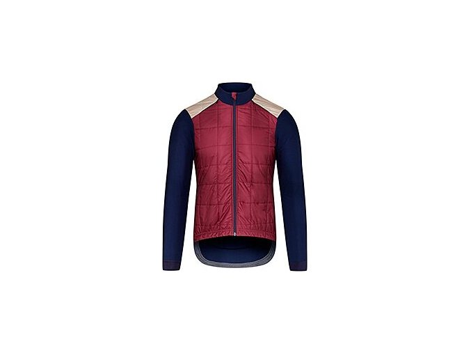 Podzimní / jarní cyklobunda LEONIE vínovámen cycling jacket leonie burgundy[1]