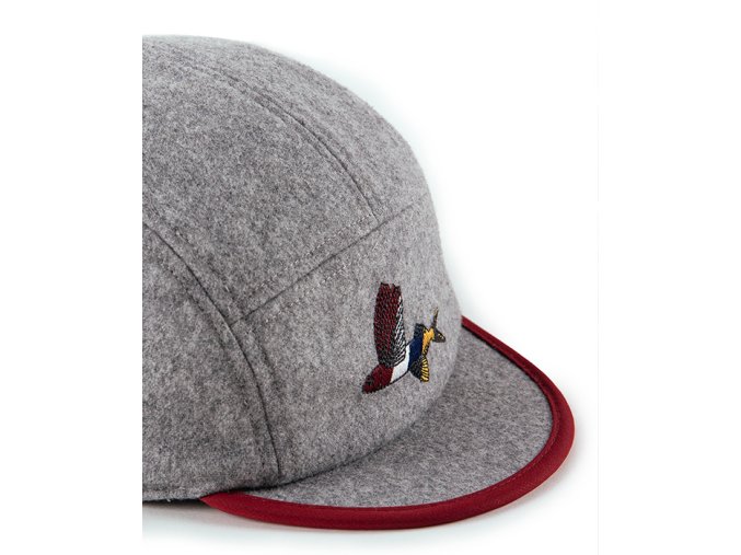 Cyklistická zimní čepice GRAVEL WINTER CAP UNISEX Grey Šedá