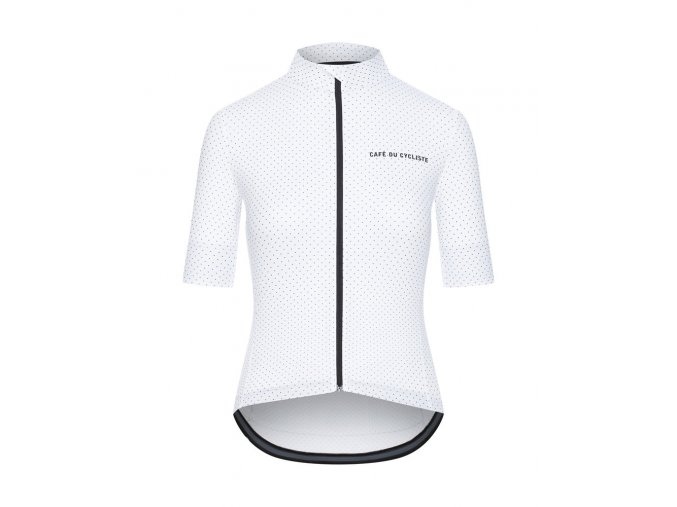 Dámský cyklo dres FLEURETTE Bílá