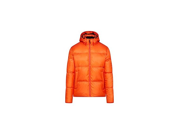 Zimní péřová bunda ANAIS - oranžováunisex cycling jacket anais orange[1]