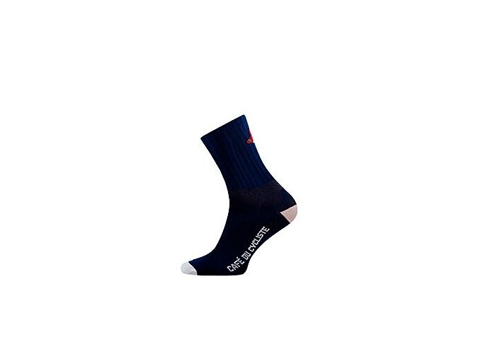 Cyklistické ponožky - GRAVEL létající ryba - námořní modrámen cycling socks flying fish navy[1]