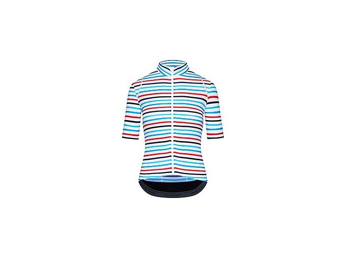 Dámský cyklo dres AUDAX MONA Parasol Blue Rouge Slunečník