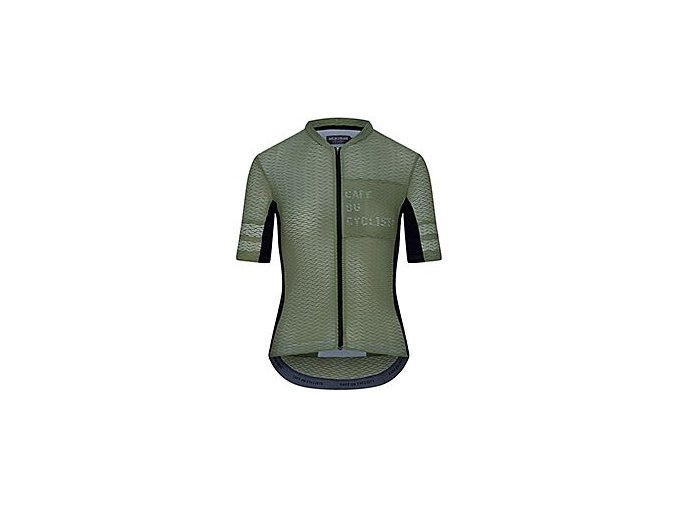 Dámský cyklo dres CHRISTELLE Olive Olivově zelená