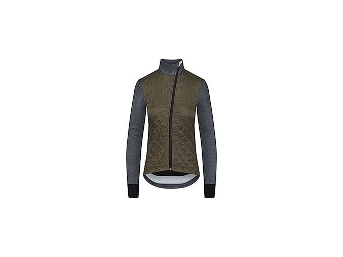 CAFÉ DU CYCLISTE Bunda WOMEN'S HEIDI organická zelená