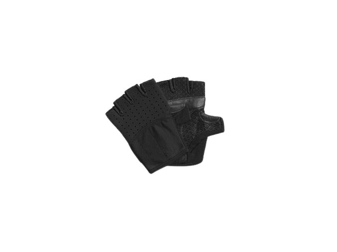 Cyklistické rukavice letní Black Černá
