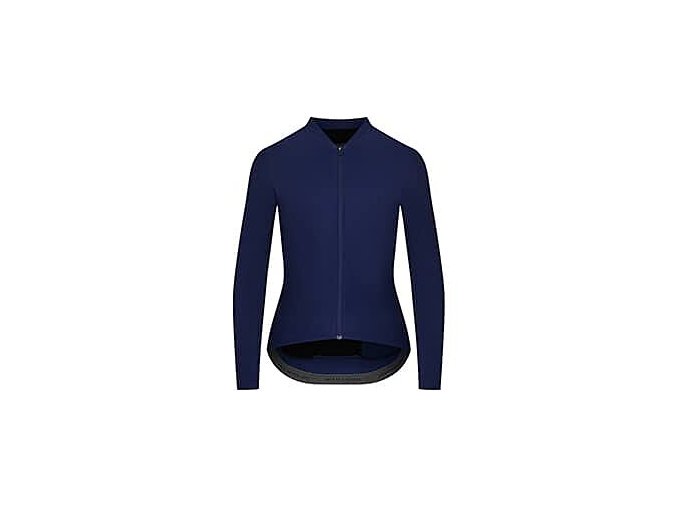 Dámský cyklo dres s dlouhým rukávem RACE AUDREY Navy Námořní modrá