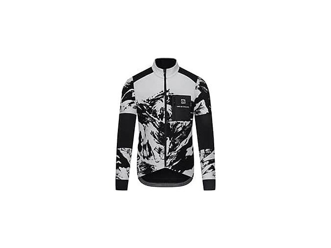 Pánský cyklo dres s dlouhým rukávem FLEECE LANDMANNALAUGAR Mountain Limitovaná Edice
