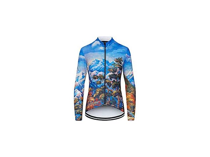Dámský cyklo dres s dlouhým rukávem ATELIER CHRISTIANE Mountain Hora