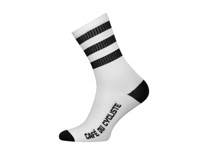 CAFÉ DU CYCLISTE - cyklistické ponožky - SKATE černá a černá