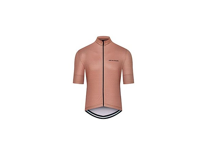 Pánský cyklo dres FLEURETTE Moka