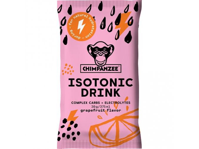 Energetické nápoje CHIMPANZEE ISOTONIC DRINK Grapefruit 30g