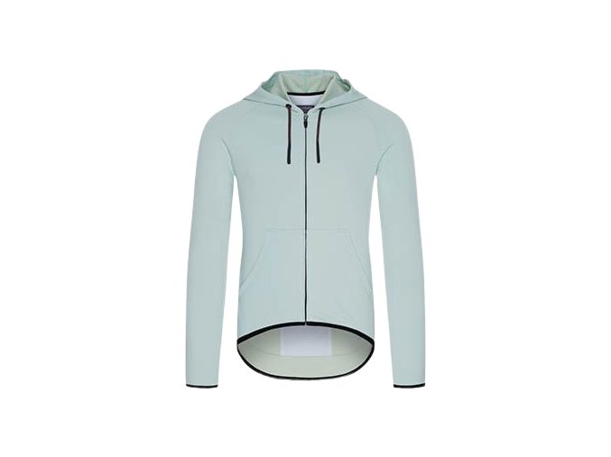 GRAVEL cyklodres s kapucí SOLENNE UNISEX pastelově zelená