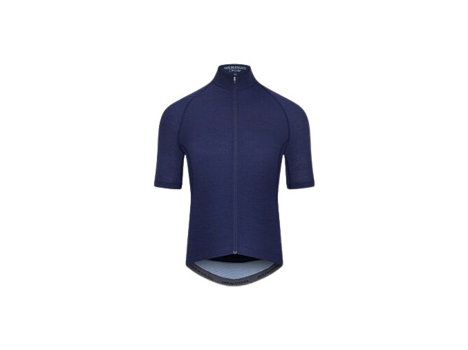Pánský cyklo dres MERINO MARINA Navy Námořní modrá