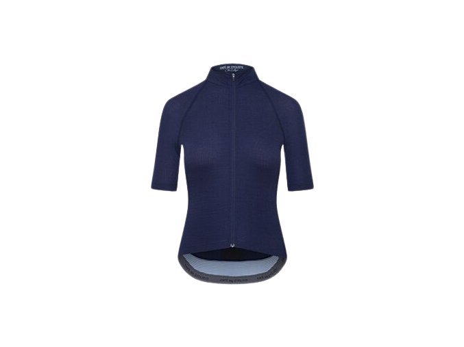Dámský cyklo dres MERINO MARINA Navy Námořní modrá