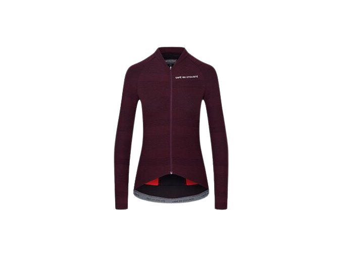 Dámský cyklo dres s dlouhým rukávem CORINNE Dark Orchid Tmavá orchidej