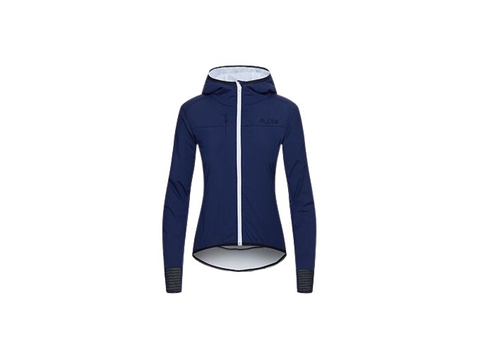 Dámská zimní cyklobunda vhodná i do města AUDAX ZELIE námořní modrá