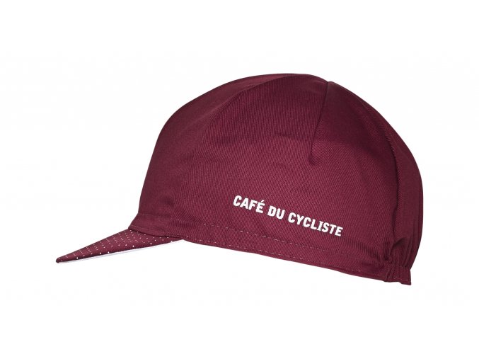 CAFÉ DU CYCLISTE - Cyklistická čepice na kolo - CYCLING CAP CLASSIC červená